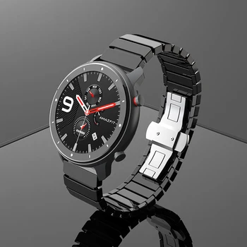 Keramični Watch Zapestnica Za Xiaomi Huami Amazfit GTS GTR 42 47 Pametno Gledati Trak Za Amazfit Bip Lite Tempo Stratos Watch Band