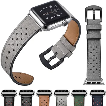 Poslovni Pravi Usnjeni Trak za Apple Watch Band 44 mm 40 mm Ultra 2 49 mm Zapestnica iWatch Serije 8 7 6 5 4 3 9 44 45 mm 38 mm 41mm