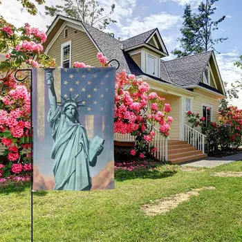 Kip Svobode Vrt Zastavo,Dvostranski Zastavo,Zunanji Okras Zastavo,Zastavo Dvorišču