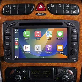 7 Inch Android Za Mercedes Benz CLK W203 W208 W209 W210 W463 Multimedijski Predvajalnik, Avto Radio, GPS Carplay WiFi 4G DSP