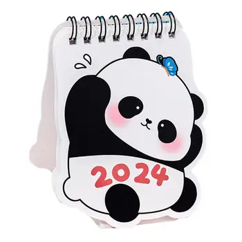 Koledar izletov Risanka Panda Vzorec 2024 Koledar Upravljanje Časa Načrt Nalog Mini Koledar za Domačo Šolo