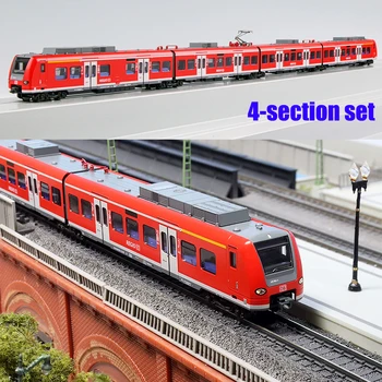 KATA Vlak Model 10-1716 N Lestvici 1/160 DB Deutsche Bahn ET425 Primestnih Tramvaj DR REGIO (4-oddelek Set) Železniški Avto Igrače