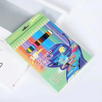 Risanje Barvni Svinčnik za Otroke pisarniške potrebšcine Komplet 18 Barva Grafiti Skica Barve Svinčniki Likovnih Slikarstvo Kolorit Pero