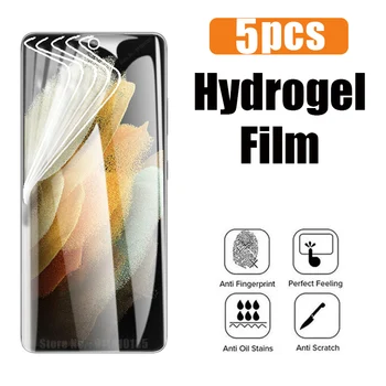 5PCS Hydrogel Film za Samsung Galaxy S22 S23 S20 S21 Ultra S10 S8 S9 Plus Screen Protector for Samsung Note 10 Plus 9 20 Ultra