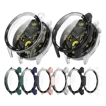 Smartwatch Kaljeno Steklo za Varovanje Kritje za Gledanje GT4 46mm Primeru Odbijača Lupine Novi Dropship