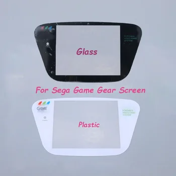 Zamenjava Zaslona Objektiv za Sega Igra Orodje Za SEGA GG Konzole Zaslon Steklo, plastična Zaščitna plošča
