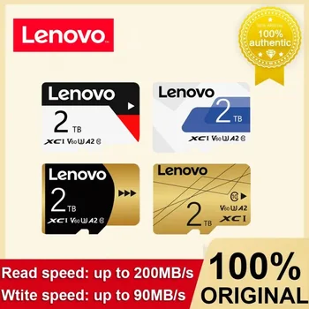Lenovo V60 SD Memory Card 2TB Mikro TF Kartico SD Nepremočljiva SD 1TB 512GB 128GB 256GB Za Telefon, Računalnik, Fotoaparat Dropshipping