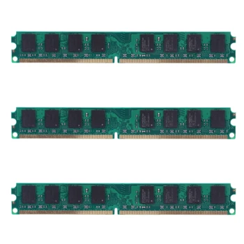 3X DDR2 800Mhz PC2 6400 2 GB 240 Pin Za Namizni RAM Pomnilnika