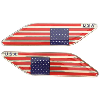 1 Par vseh barvah Ameriške Zastave, Nalepke ZDA Zastave Nalepke Nalepke Za Suv Težko Klobuk Avto