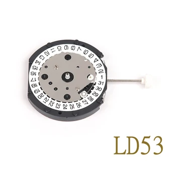 Nova Kitajska LD53 gibanje šest roke gibanja 3.6.9 malih sekund Baterije-brezplačno watch gibanje delov
